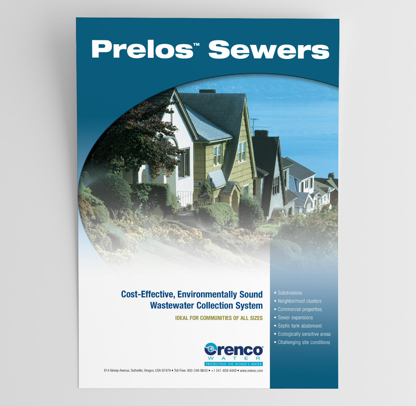 Orenco's Delos sewer is the most advanced sewer available.